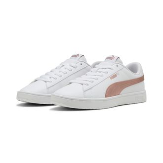 Puma Sneaker PUMA RICKIE CLASSIC, Damen, Gr. 37,5, rosa (puma wei&szlig;, rose gold), Synthetik, unifarben, Schuhe Sneaker