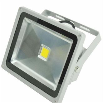 Trade Shop Trade Shop Traesio - Trade Shop - Foco Led Ultra Delgado Con Luz Rgb C&aacute;lida-fr&iacute;a Para Exterior Ip65 220v - -20 Vatios -recursos Ordinarios