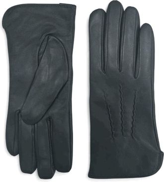 TruClothing Leather Gloves Winter Warm Wool Lined Touchscreen