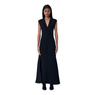 Sportmax Sportmax, Maxi Dresses, female, Black, Size: 2XS Pecora Dress