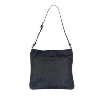 Fendi Pre-owned Shoulder Bags, female, Black, Size: ONE SIZE Pre-owned Vintage Shoulder Bag