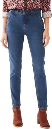 FDJ Olivia Straight Leg Jeans In Blue