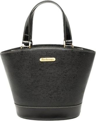 Burberry Bolso de mano Pre-owned - Pre-owned - Mujer - Negro - ONE SIZE