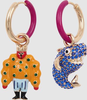 Essentiel Boucles dOreilles Kode Rose Or