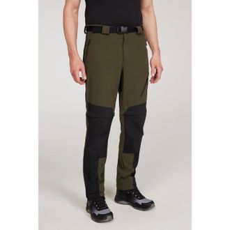 Mountain Warehouse Wandelbroek heren Forest Convertible (Groen)