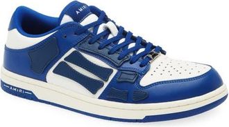 Amiri Skel Low Top Sneaker in Blue White at Nordstrom, Size 13Us