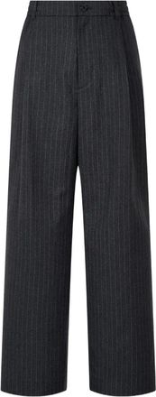 STUDIO TOMBOY striped trousers - Black
