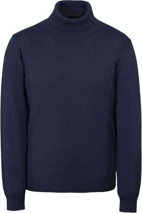 Moorer Maglione a collo alto - Blu