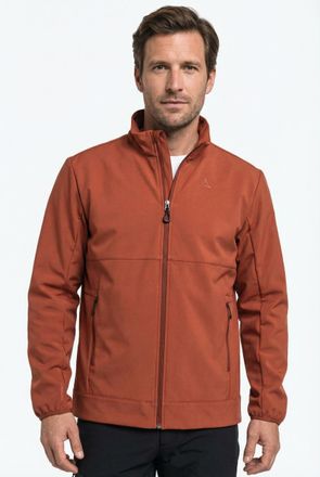 Sch&ouml;ffel Softshelljacke SCH&Ouml;FFEL Softshell Jk Style Mirusha MNS, Herren, Gr. 48, schwarz crabapple, Obermaterial: 100% Polyester, Jacken Softshelljacke