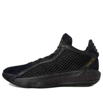 adidas Dame 6 Leather Black Gold FV8627