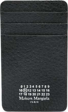 Maison Margiela Four Stitch-print Leather Cardholder