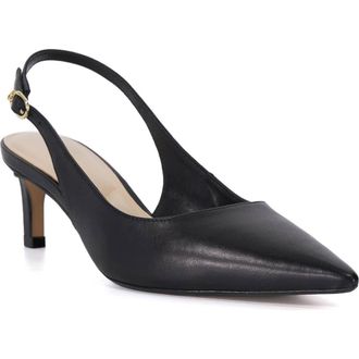 Dune London Celinna Pointed Toe Slingback Pump in Black at Nordstrom, Size 10Us