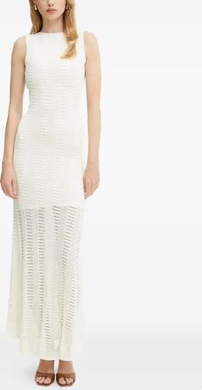 Marciano Maxi-jurk met uitgesneden detail - Wit
