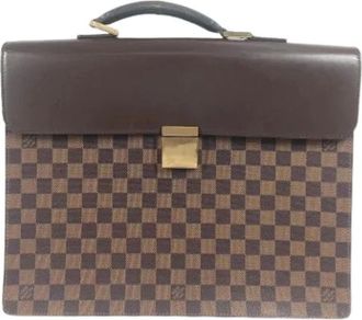 Louis Vuitton Vintage, unisex, Bruin, ONE Size, Pre-owned Aktetas