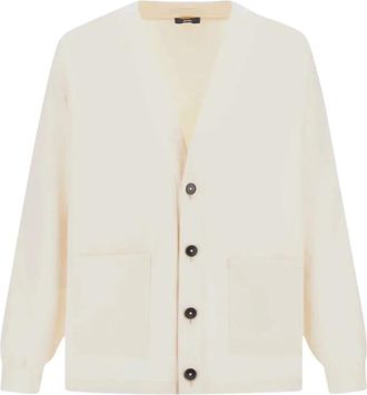 Herno Woven Jacket - Heren - Vesten - Wit - M - Truien & Vesten