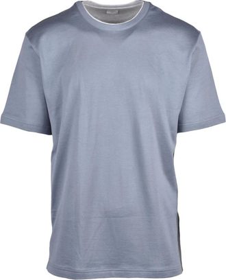 Eleventy Heren, Tops, Grijs, Maat: XL Katoen
