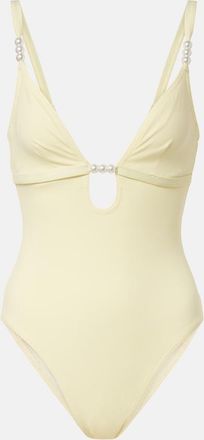 Karla Colletto Embellished swimsuit