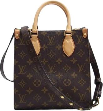 Louis Vuitton Pre-owned Handbags, female, Brown, Size: ONE SIZE Pre-owned Vintage Canvas Handbag