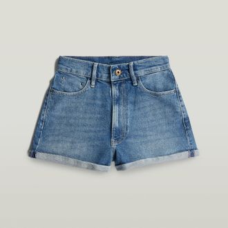 G-Star Tedie Ultra High Short - Midden blauw - Dames