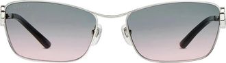 Gucci Sunglasses, female, Gray, Size: ONE SIZE 8158 Sunglasses