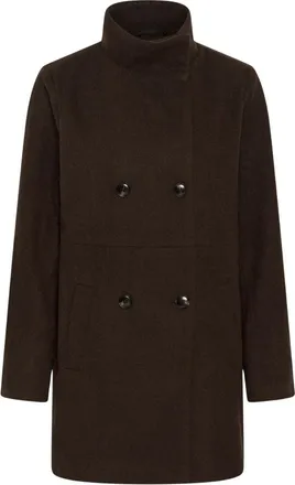 Kaffe KAanne Coat - - Coats - Donna - Marrone - XL