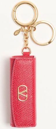 Valentino Garavani Valentino Garavani VLogo Signature Charm in grainy calfskin Wo