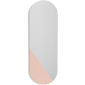 HERDASA Espejo De Pared, De La Colecci&oacute;n Mixes, Fabricado En Mdf Lacado En Color Rosa