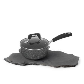 KASANOVA Casseruola New Petra Dark, da 16 cm con manico