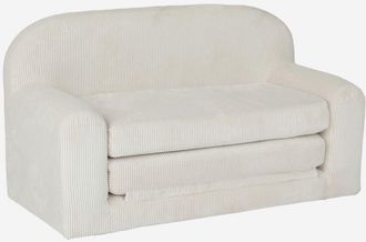 Sweeek Sweeek - Divano letto per bambini in velluto a coste pieghevole