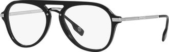 Burberry Demo Pilot Mens Eyeglasses BE2377 3001 55