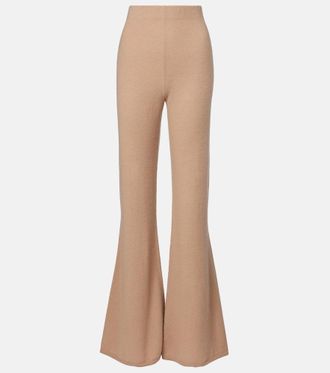 Gabriela Hearst Kaulike cashmere flared pants