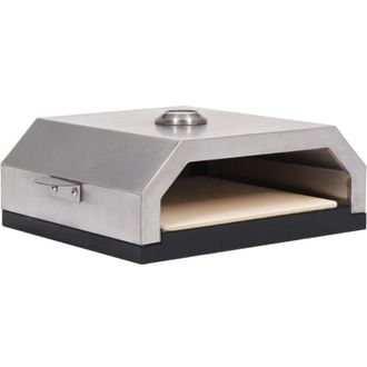 vidaXL Horno De Pizza Con Piedra De Cer&aacute;mica Para Barbacoa Carb&oacute;n Gas Vidaxl