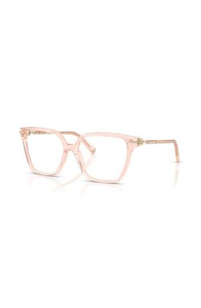 Tiffany & Co. 53mm Square optical glasses in Transparent at Nordstrom
