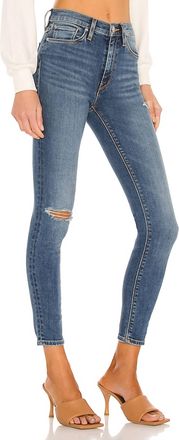 Hudson Barbara High Waist Super Skinny Ankle Jeans In Denim
