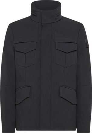 Peuterey Stijlvolle Jas - Heren - Zomerjassen - Zwart - 2XL - Polyester - Jassen