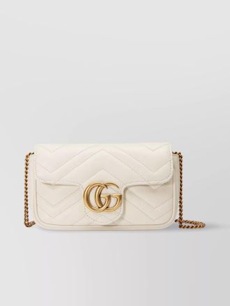 Gucci mini quilted heart bag