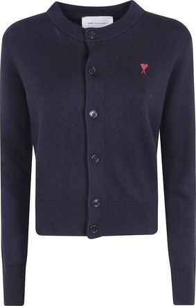 Ami Cardigans - Dames - Vesten - Zwart - L - Truien & Vesten