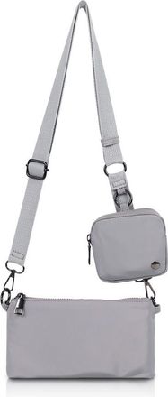 Generic Small Crossbody Bags for Women,Canvas Cell Phone with Purse Card Slots,fashion Mini Card Bag with Adjustable Strap,Work Travel Solid (04 Gray)
