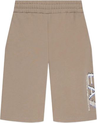 Emporio Armani Shorts sportivi con logo - Toni neutri