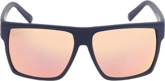 Guess Orange Browline Unisex Sunglasses GG2053 02C 58