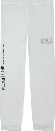 Helmut Lang Joggers con stampa - Bianco