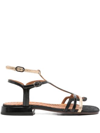 Chie Mihara Tylala T-strap buckled sandals - Black