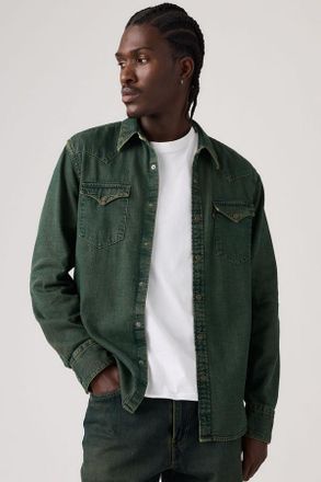 Levi's Barstow Standard Fit Western Shirt - Hombre - XL - Negro / Until Its Dust Western