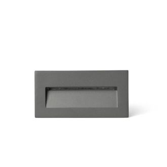 Netlighting Mani Outdoor Recessed Wall Lamp Dark Grey IP65 2200 2700 3200 4000K
