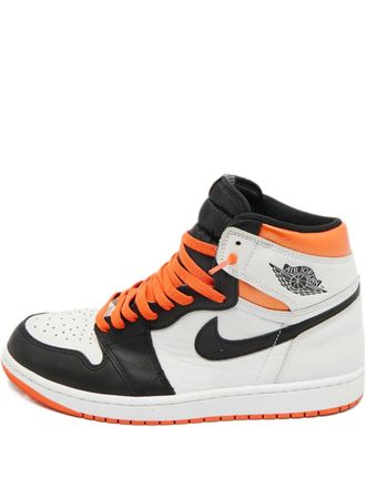 Nike Jordan Air Jordan 1 leather sneakers - White