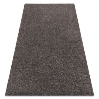RugsX Rugsx - Alfombra Buenos 6646 Shaggy Monocolor, Liso Gris Grey 180x270 Cm