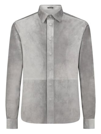 Tom Ford Camicia con colletto classico - Grigio