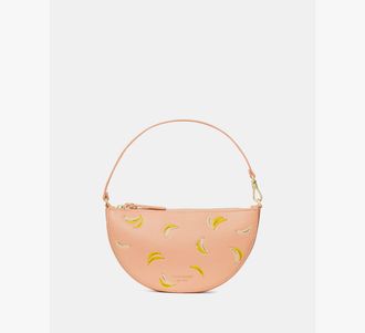 Kate Spade New York Womens Wink Banana Wristlet in Pink | Non