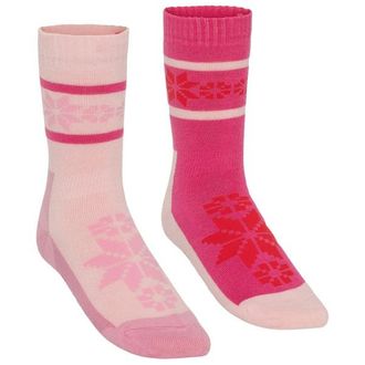 Kari Traa Rusa Sock 2-Pack Wintersocken f&uuml;r Damen | rosa