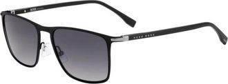 HUGO BOSS 1004/S/It 003(9O) Zonnebril - Heren - Zonnebrillen - Zwart - 56 MM - Accessoires
